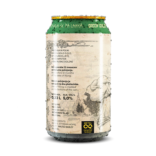 FRANCI - LAGER, 5,0% alc.