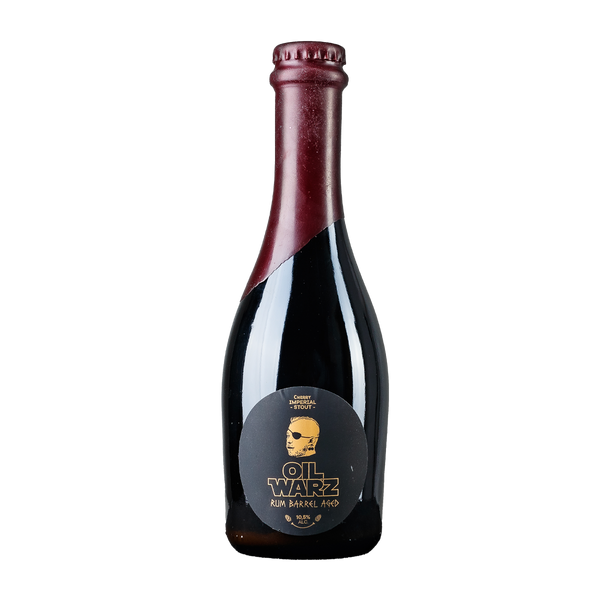 Oil Warz - RUM BARREL AGED CHERRY IMPERIAL STOUT, 10,5% alc.