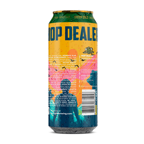 HOP DEALER - SESSION HAZY IPA, 4,5% alc.
