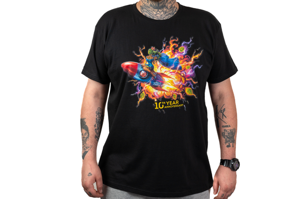 Majica GGB - 10th year anniversary Turbo Rocket Queen