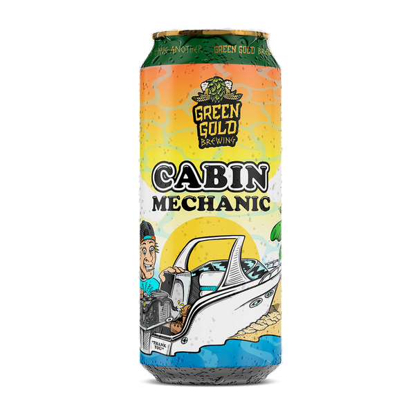 CABIN MECHANIC - SESSION HAZY IPA, 5,0% alc.