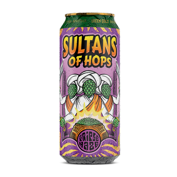 SULTANS OF HOPS - DOUBLE HAZY IPA, 8,0% alc.