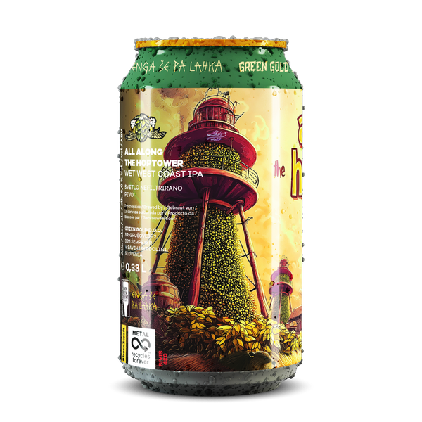 All Along The Hoptower – WET WEST COAST IPA, 6,0% alc.