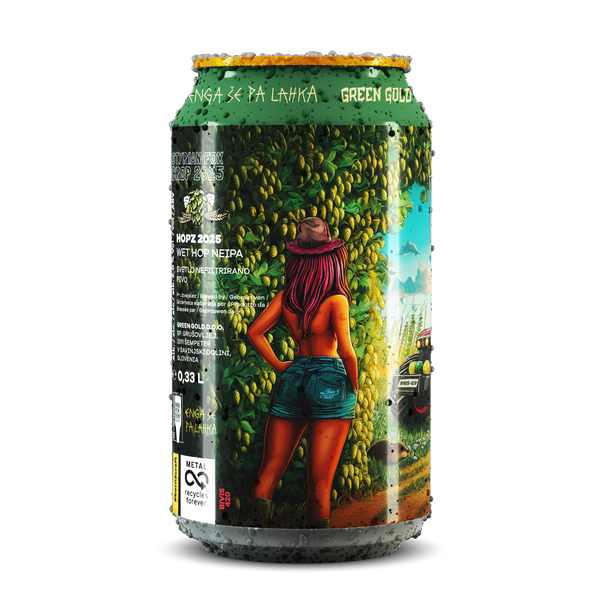 HOPZ 2025 - WET HOP NEIPA, 5,0% alc.