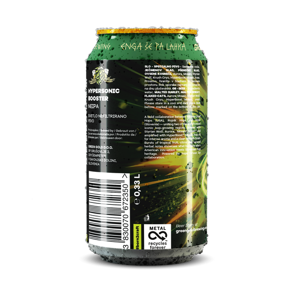 HYPERSONIC BOOSTER - NEIPA, 6,0% alc.