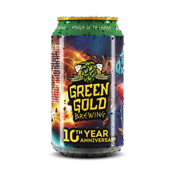 TURBO ROCKET QUEEN - IMPERIAL IPA, 10,0% alc.