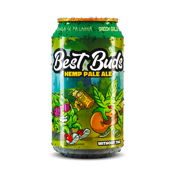 BEST BUDS - HEMP PALE ALE, 5,1% alc.